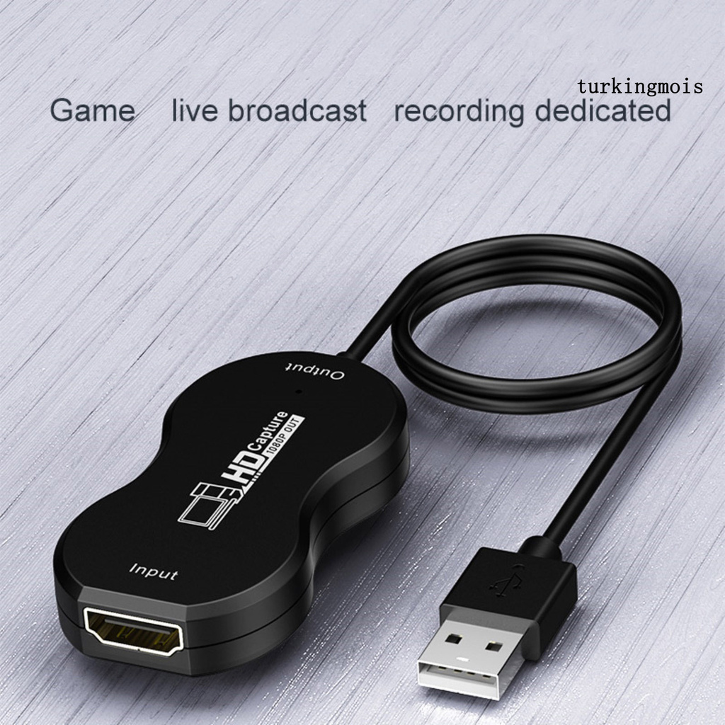 TSP_1080P HDMI-compatible USB2.0 Computer Mobile Game Live Broadcast Audio Video Capture Card