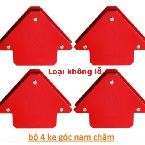 Nam châm ke góc vuông lực hút 12kg- bộ 4 cái không lỗ