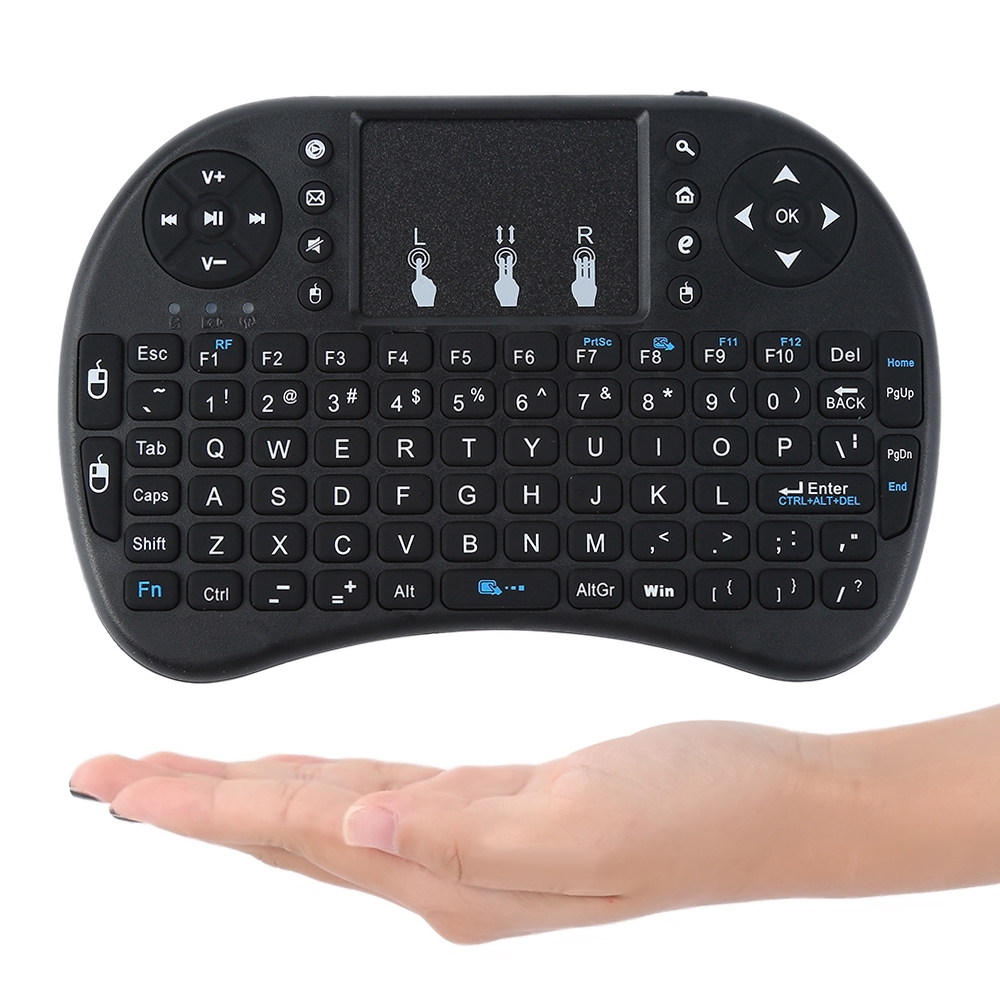 ★Electron I8 Mini Keyboard Mouse 2.4G Wireless Touchpad Keyboard and Mouse for Ps4 Google Android Tv Box Gaming ★Electron