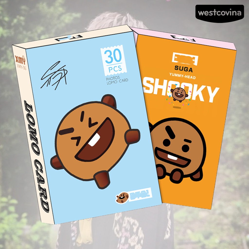 [Hot]✍Set 30 Thẻ Hình Các Thành Viên Nhóm BTS