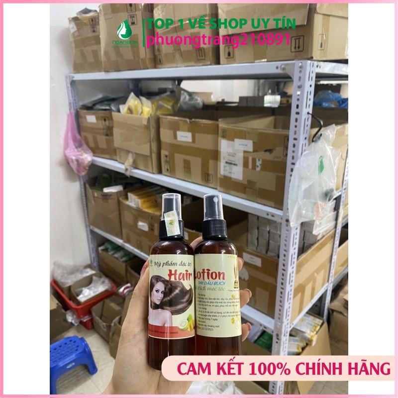 Tinh dầu dưỡng tóc hương bưởi kích mọc tóc, giảm tình trạng tóc gãy rụng