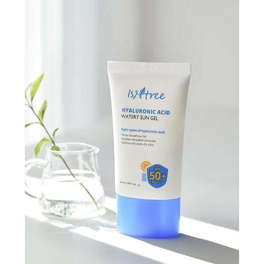 KEM CHỐNG NẮNG HÓA HỌC ISNTREE HYALURONIC ACID WATERY SUN GEL