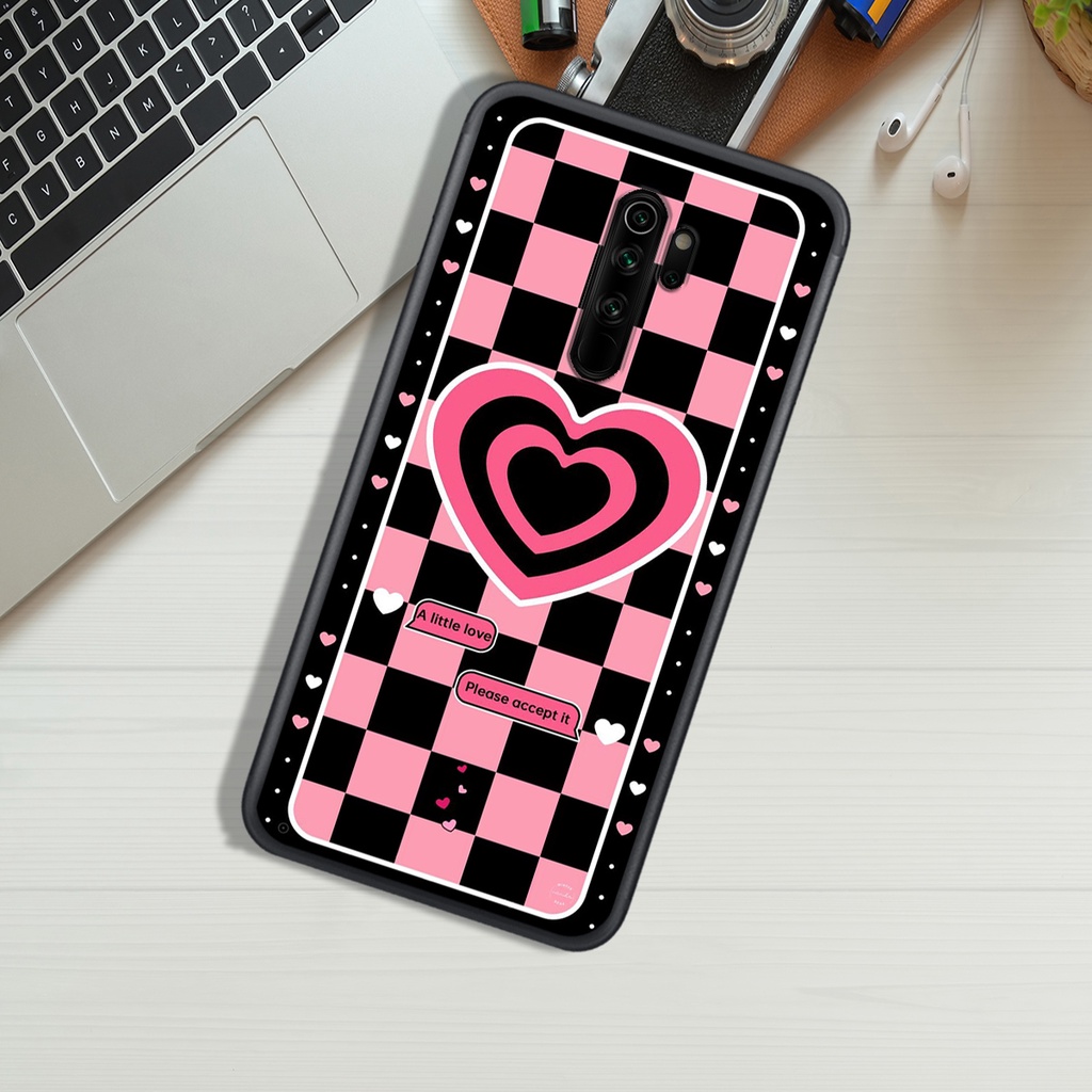 Ốp Lưng XIAOMI REDMI NOTE 8 - NOTE 8 PRO - REDMI 9 , In Hình &quot;Black Heart&quot; Phong Cách Đẹp.