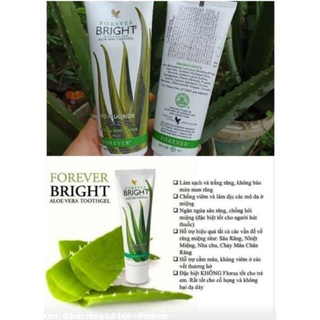Kem đánh răng nha đam ( forever bright Toothgel)