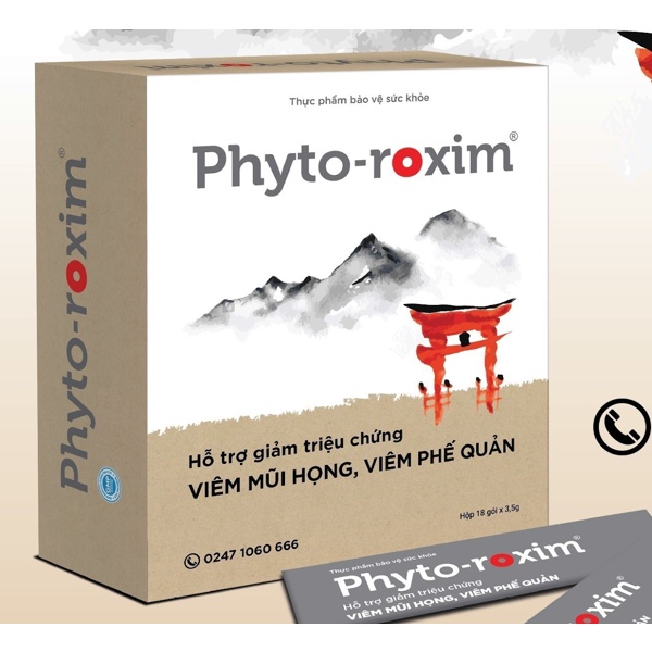 PHYTO-ROXIM® - Hỗ Trợ Làm Giảm Viêm Đường Hô Hấp