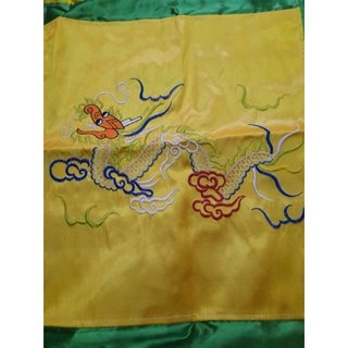 Cờ ông thêu rồng 2 mặt