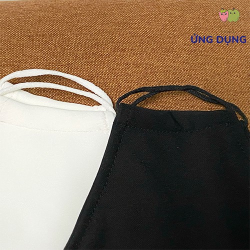 Dây chun may khẩu trang -DT Style- chỉ 400đ/mét giá cực rẻ - dây quai dây thun bản dẹt tròn đính nút chặn may khẩu trang