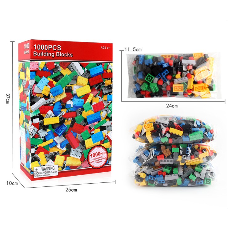 Bộ xếp hình lego 1000 chi tiết