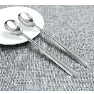 10 Muỗng cà phê inox cán dài