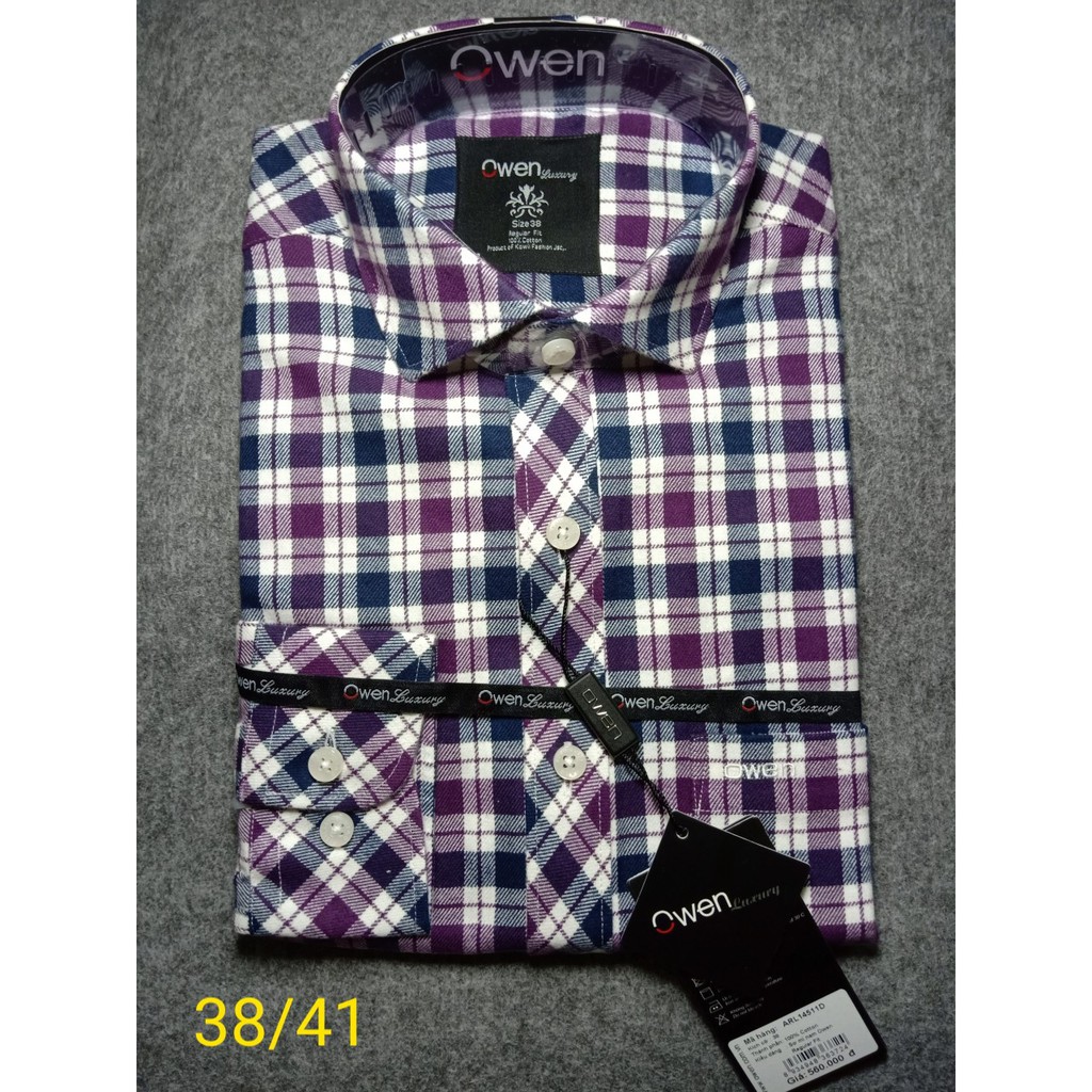 Sơ mi OWEN dài tay mã - ARL14511D