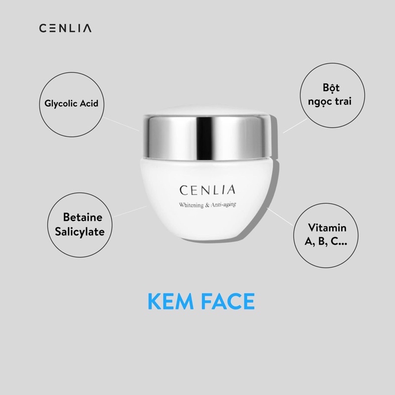 Kem Dưỡng Cân Bằng Độ Ẩm Cenlia Whitening & Age Defying Cream 22g | BigBuy360 - bigbuy360.vn