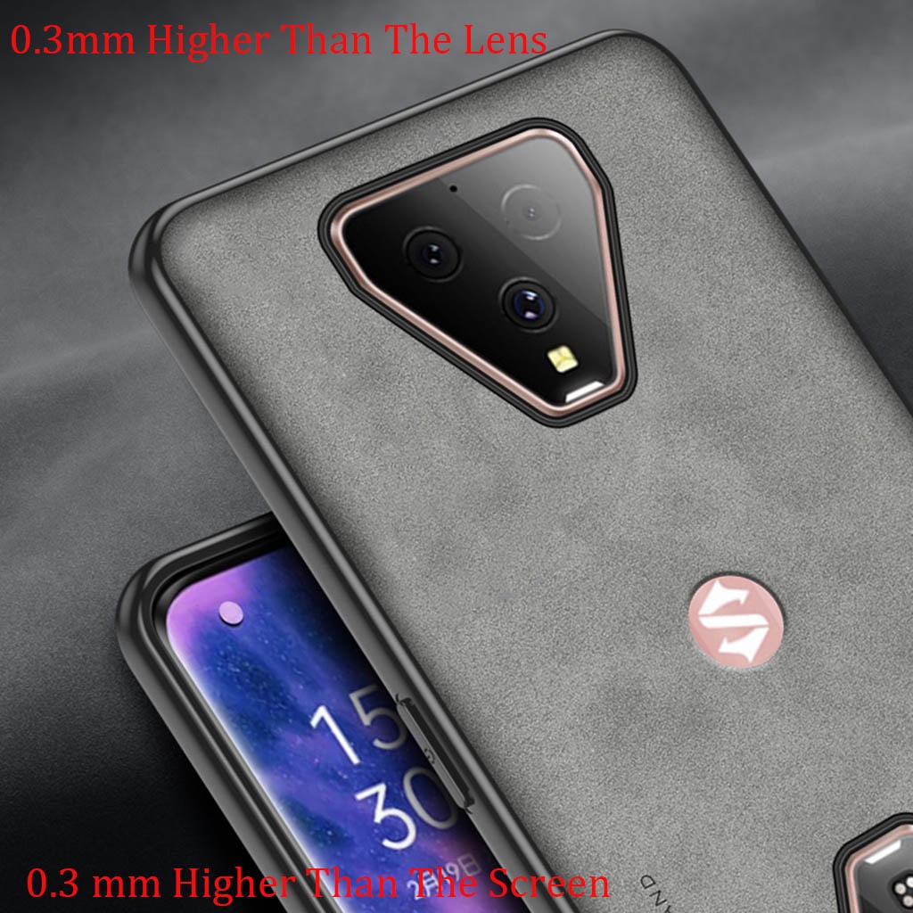 Ốp Điện Thoại Da PU Chống Sốc Cho xiaomi Black Shark 3 3s 3Pro