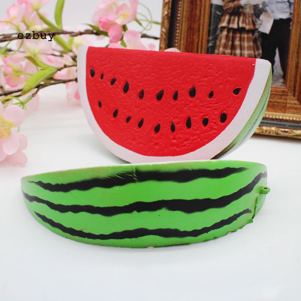 Đồ Chơi Nắn Bóp Đàn Hồi Giảm Stress Hình Miếng Dưa Hấu