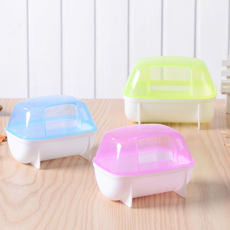 Nhà tắm vuông nhỏ cho Hamster