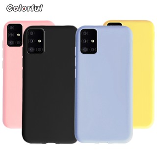 Ốp điện thoại mềm màu kẹo dành cho Samsung Galaxy A51 A 51 Sm-A515F Sm-A516B Galaxya51 4g 5g 2019 2020