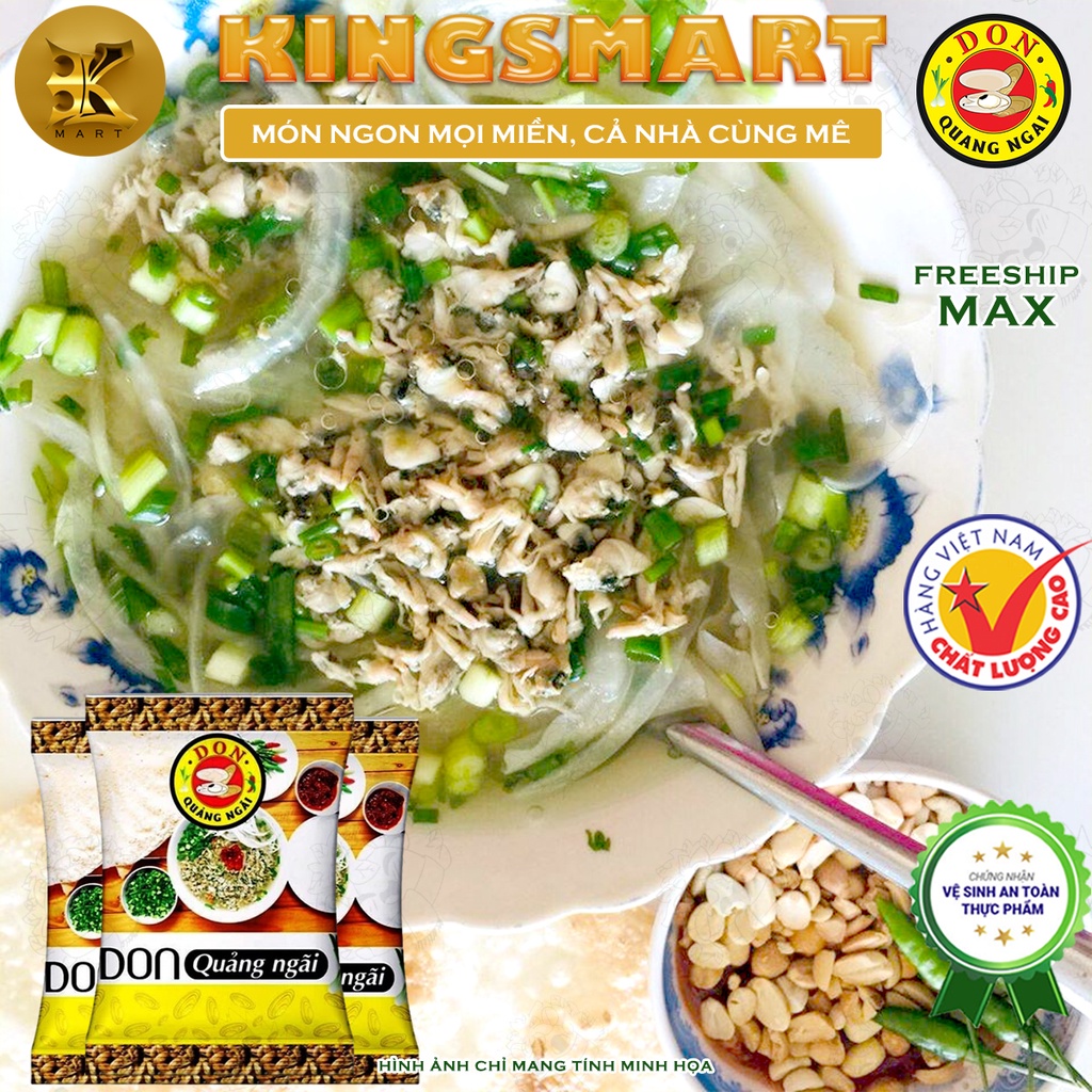 05 Gói Don Ăn Liền 65gr - Đặc Sản Quảng Ngãi