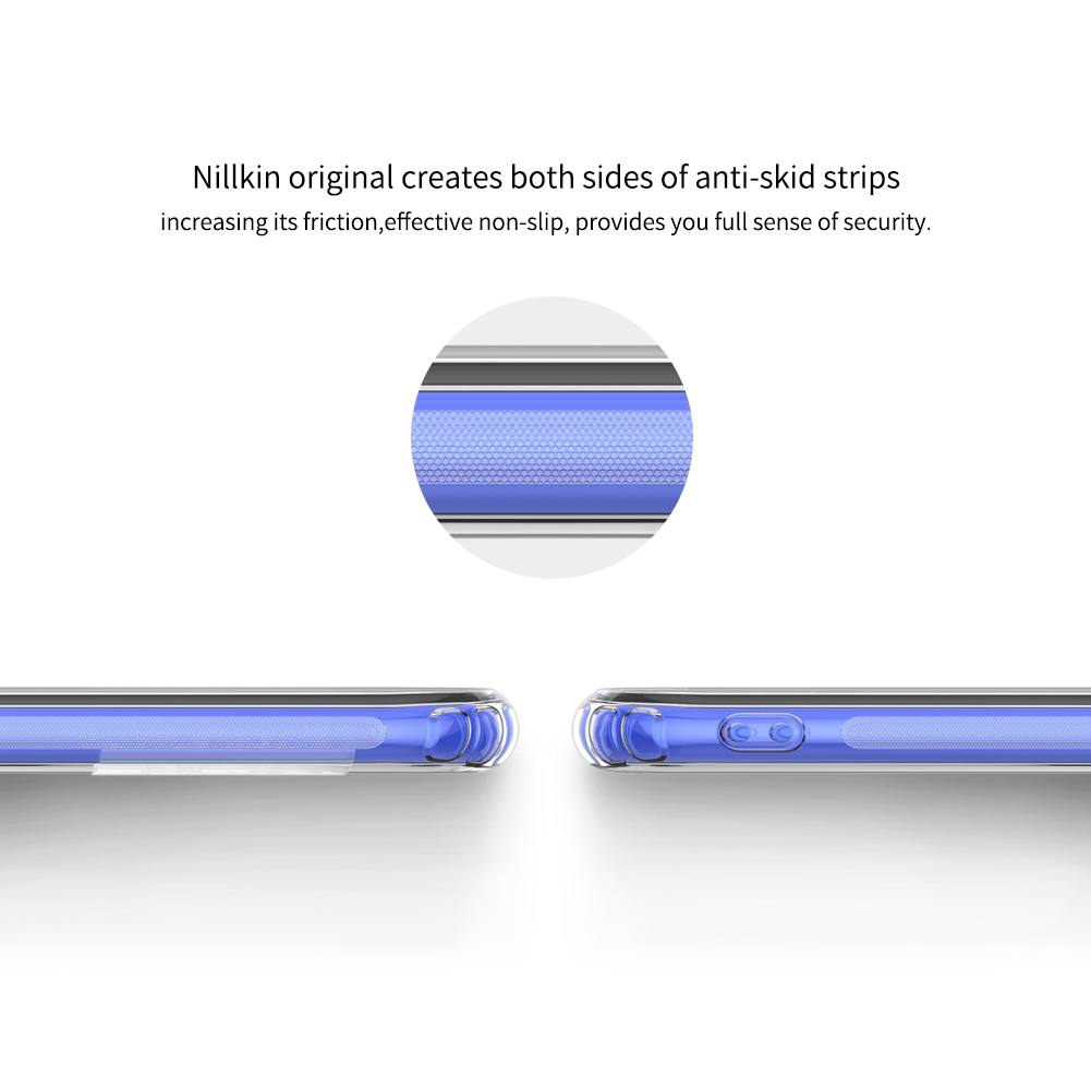 Ốp điện thoại NILLKIN bằng silicon dẻo trong suốt cho Xiaomi Redmi Note 7 Pro