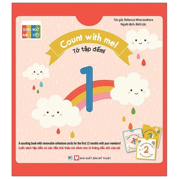 Sách - Count With Me - Tớ Tập Đếm - Song Ngữ Anh Việt