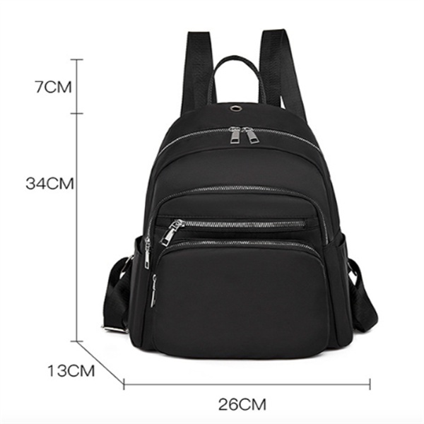 Balo Vải Oxford Cỡ Lớn Phong Cách Retro Cho Nữ Lưng