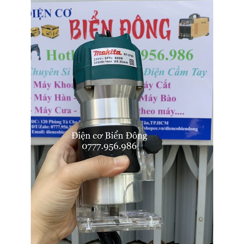 Máy phay gỗ 🥑 FREESHIP 🥑 Máy Phay Gỗ MKT 6mm RT3709 máy soi THÁI LAN thiết kế nhỏ gọn soi mộng gỗ, phay gỗ, tạo rãnh