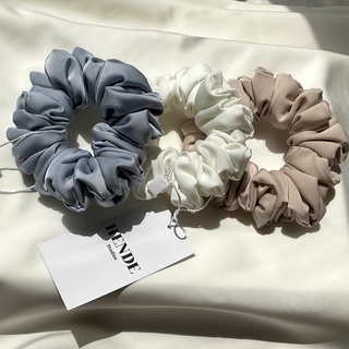 Buộc tóc S - SCRUNCHIES by HENDE studies vải lụa satin cao cấp
