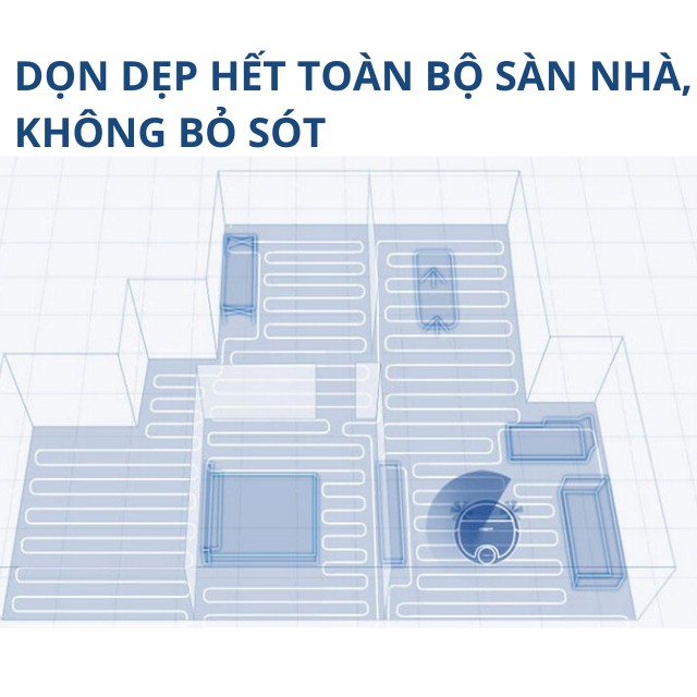 [SẢN PHẨM HOT] Robot Hút Bụi Lau Nhà Tự Động Ecovacs Deebot DN55/ DN520 Hàng Trưng Bày -Thava Shop