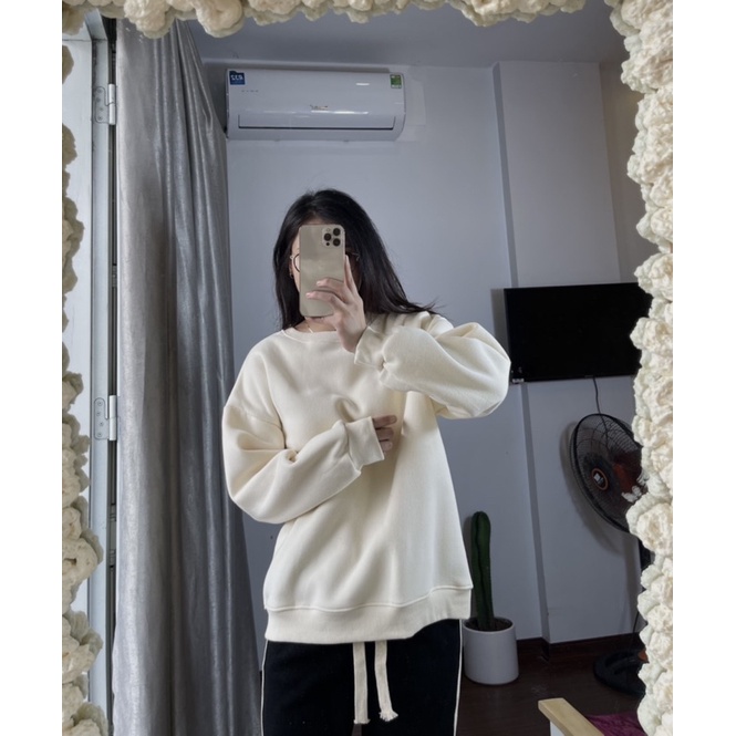 Áo Nỉ Trơn Form Rộng Nhiều Màu Phong Cách Trẻ Trung Năng Động Nam Nữ Đều Mặc Được - SINNA STORE | BigBuy360 - bigbuy360.vn