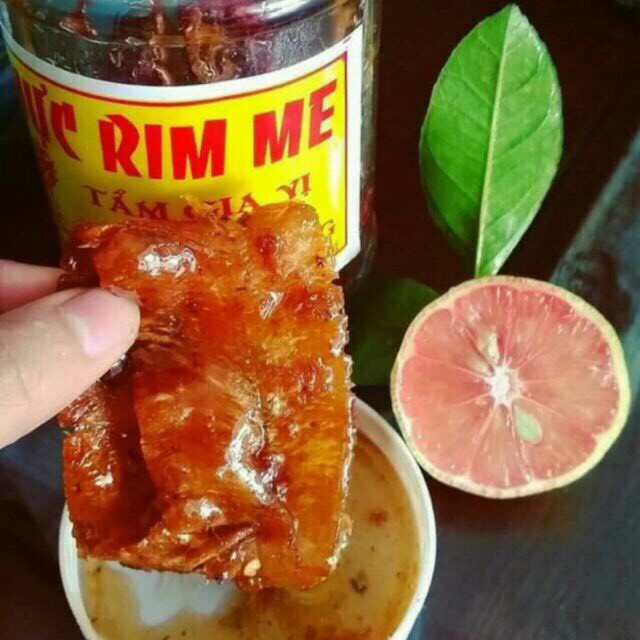mực rim me nguyên con[hũ 150gram] ăn vặt cực ngon | BigBuy360 - bigbuy360.vn