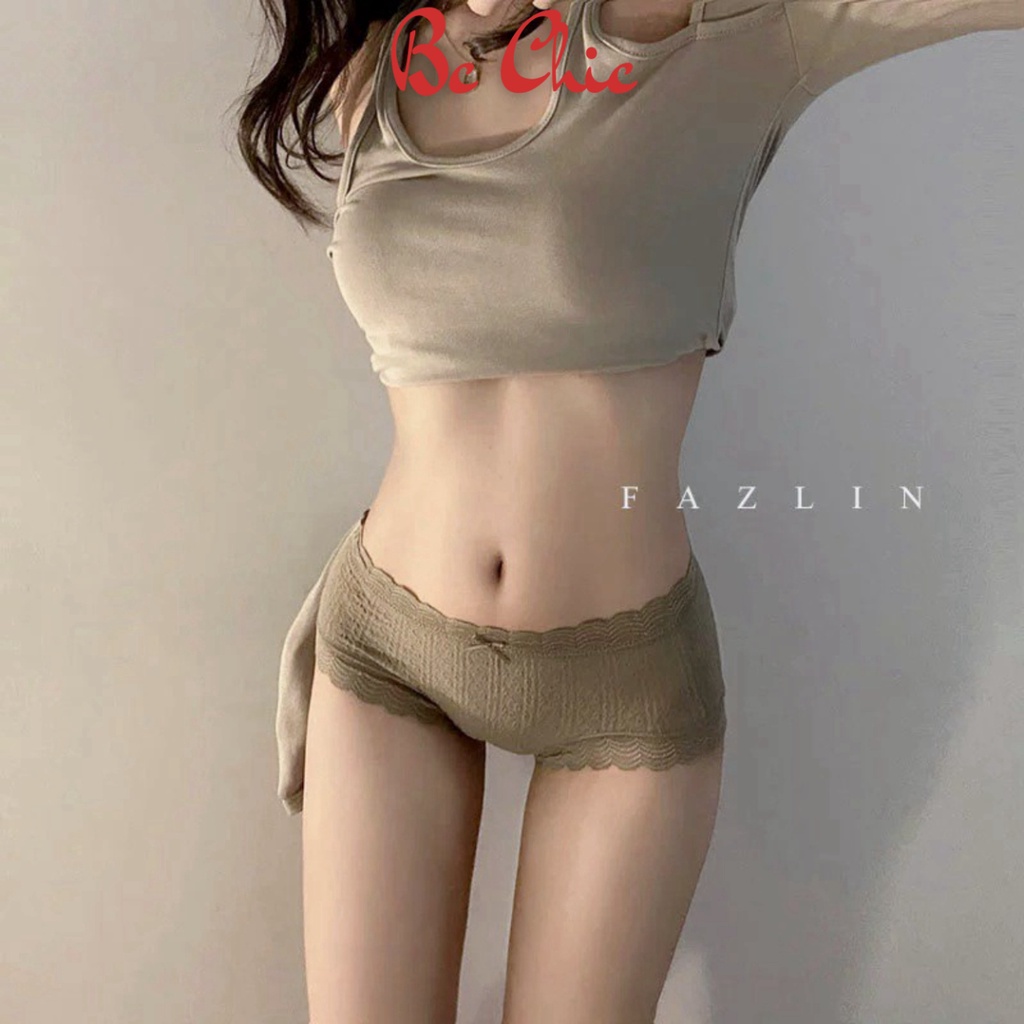 Quần Lót Nữ , Quần Lót Nữ rệt kim siêu co giãn kháng khuẩn mã Q101 BC_CHIC LINGERIE