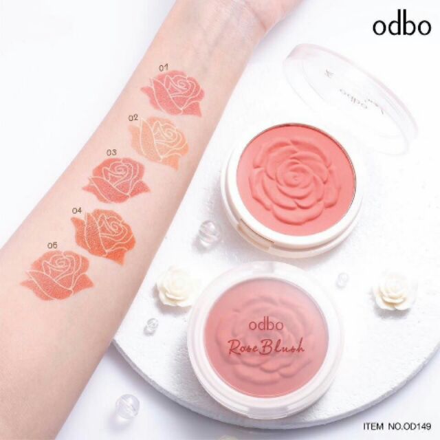 Phấn má hồng Odbo Rose Blush