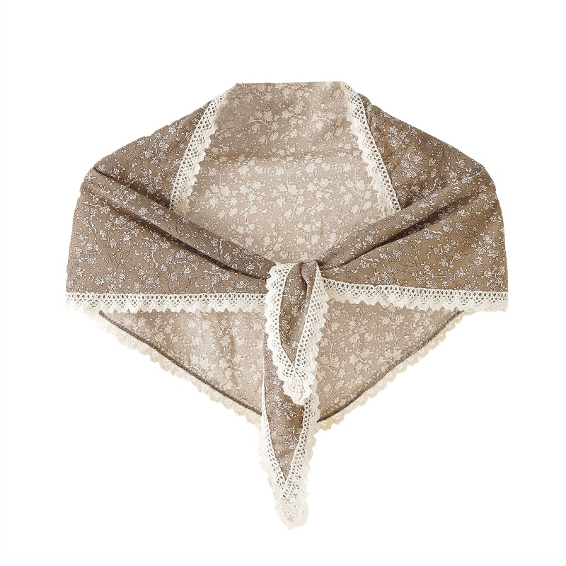 Khăn Choàng Ren In Họa Tiết Phong Cách Bohemian Dành Cho Nữ