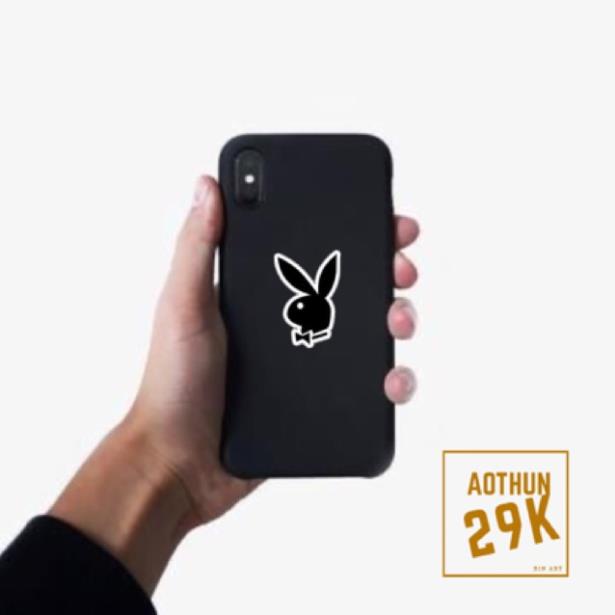 SET 5 STICKER DECAL PLAYBOY DÁN TRANG TRÍ ĐIỆN THOẠI LAPTOP VALI MŨ BẢO HIỂM