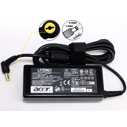 Sạc Laptop Acer 19V-3.42A Chính Hãng