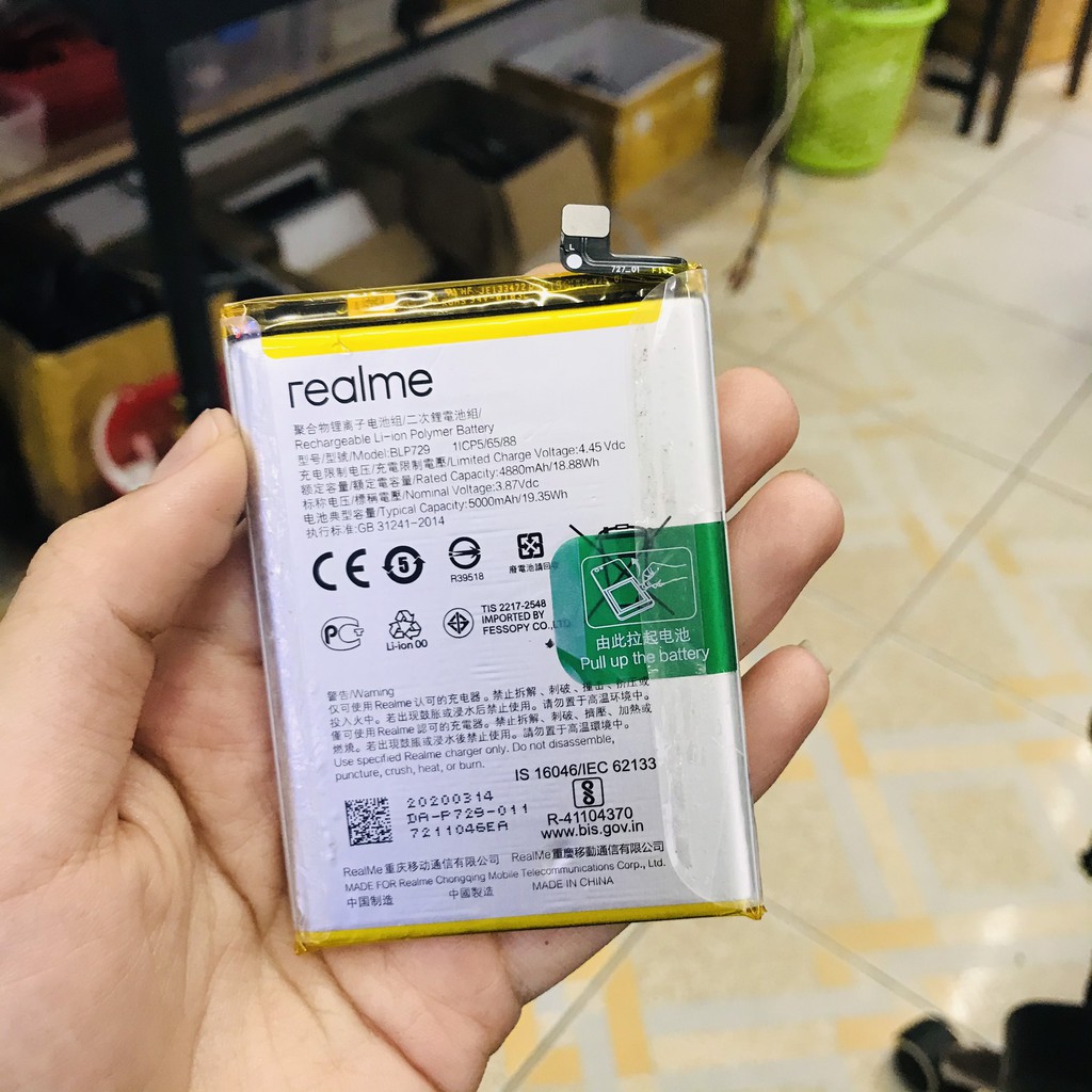 Pin Realme C3i / Realme C3 / Realme 5 / Realme 5i / Realme C20 / Realme C21 ( BLP729 ) - Zin hãng