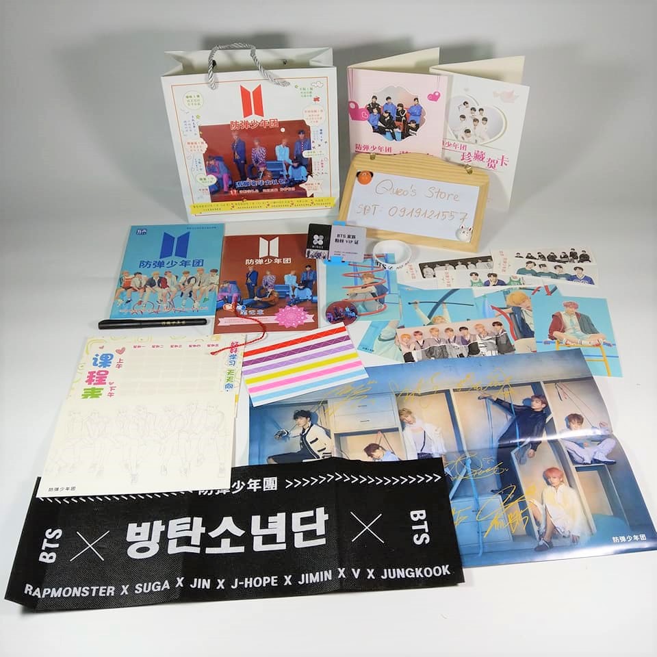 Combo túi xách BTS Answer 15 món quà