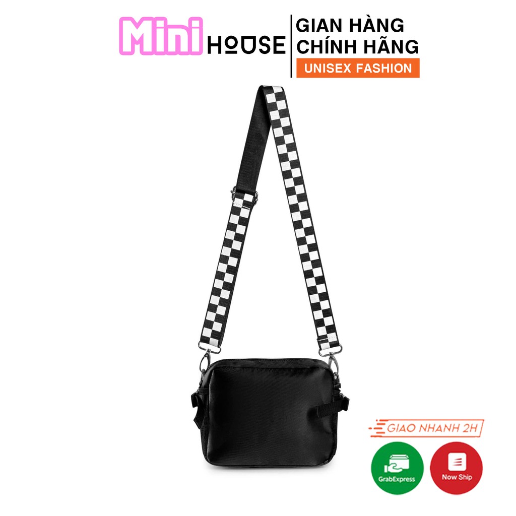 Túi đeo chéo Clownz cao cấp ZAMAC phong cách unisex chất dù chống nước - Đen MNT03 | BigBuy360 - bigbuy360.vn