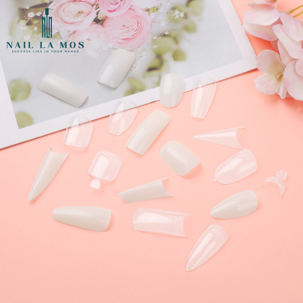 Móng nối, móng úp Hàn Quốc đủ loại, nhiều phom chuẩn đẹp, chất liệu nhựa dẻo chuyên dụng