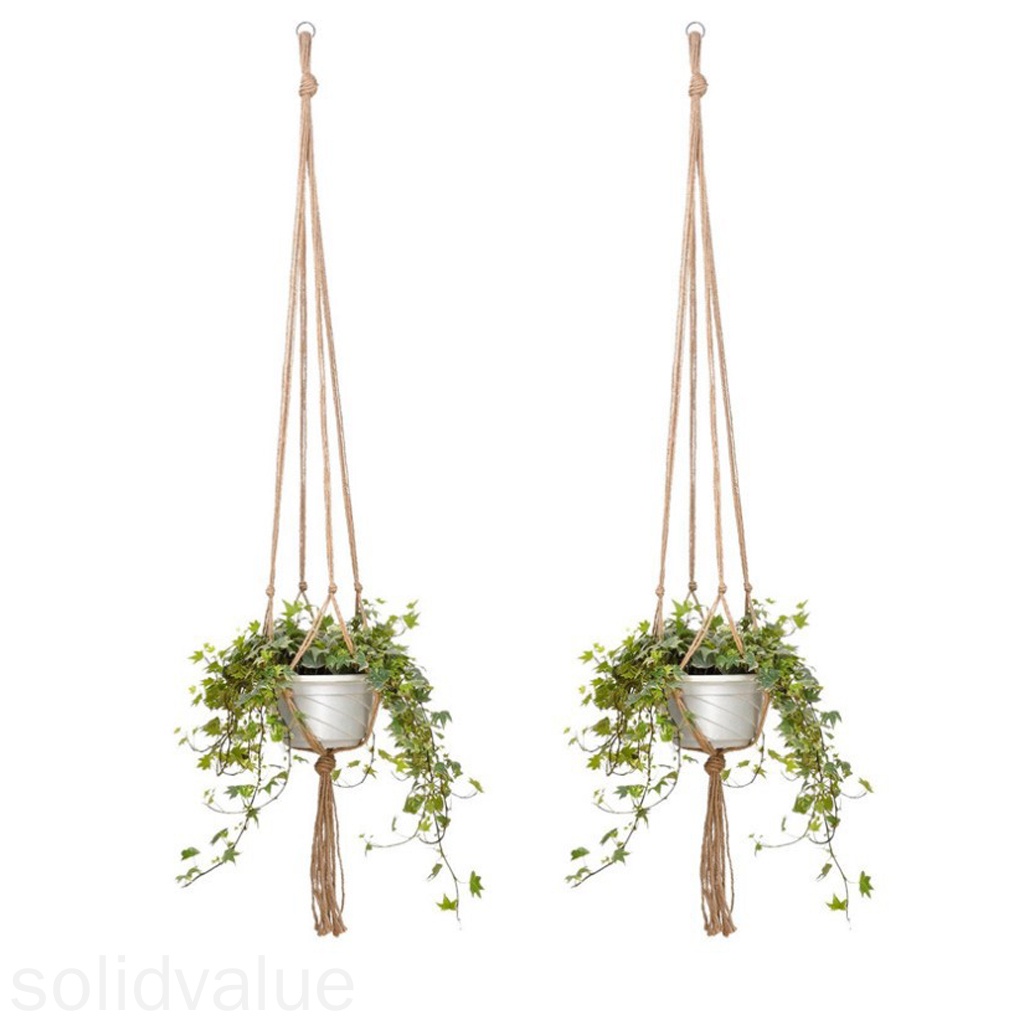 Dây treo chậu hoa dành cho trang trí ban công trong nhà