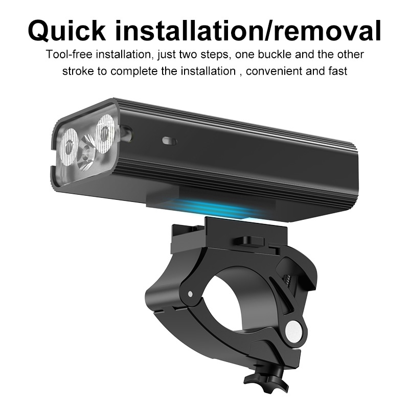 Đèn xe đạp X-TIGER 900 Lumen sạc USB chống nước mưa