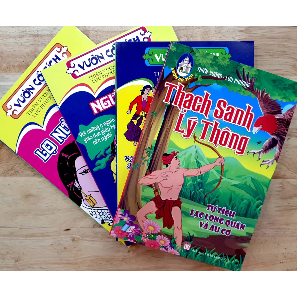 Sách - Combo 4 quyển truyện Vườn Cổ Tích
