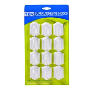 Móc Dán Màu Trắng Bộ Gồm 12 Cái Uncle Bills HY0151