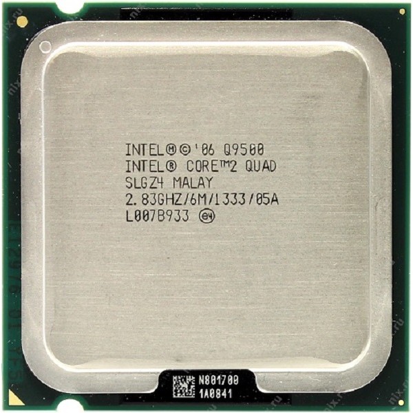 Intel Core2 Quad Q9500 2.83GHz, 6MB Cache, Socket 775, 1333MHz