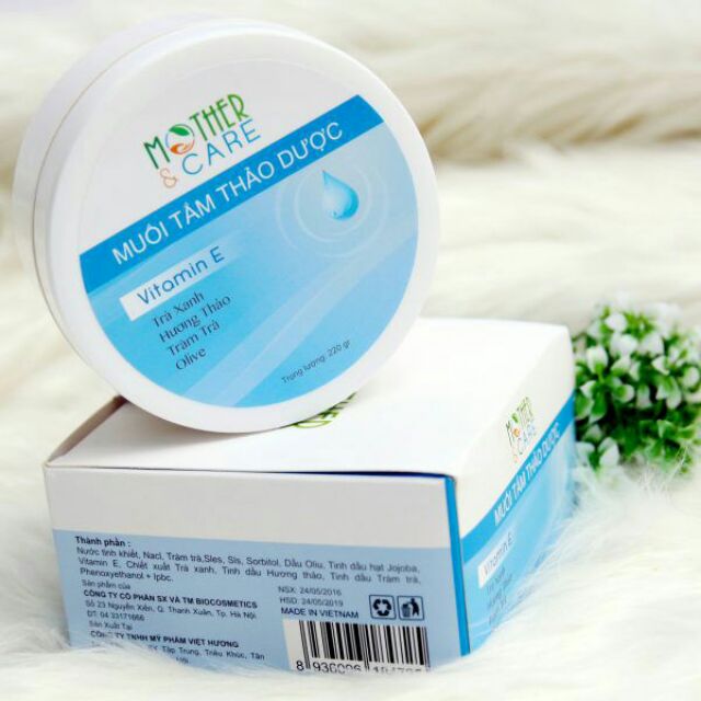 Muối tắm thảo dược