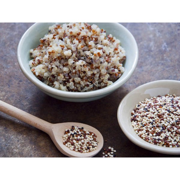 Hạt diêm mạch 2 màu (đỏ + trắng) DKHARVEST Mixed Quinoa - Hàng nhập khẩu Úc