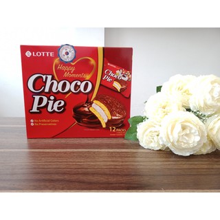 Bánh Chocopie Lotte Hàn Quốc hộp 12 chiếc