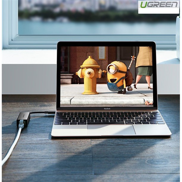 Cáp USB Type C To Lan Gigabit 10/100/1000Mbps Chính Hãng Ugreen 50307
