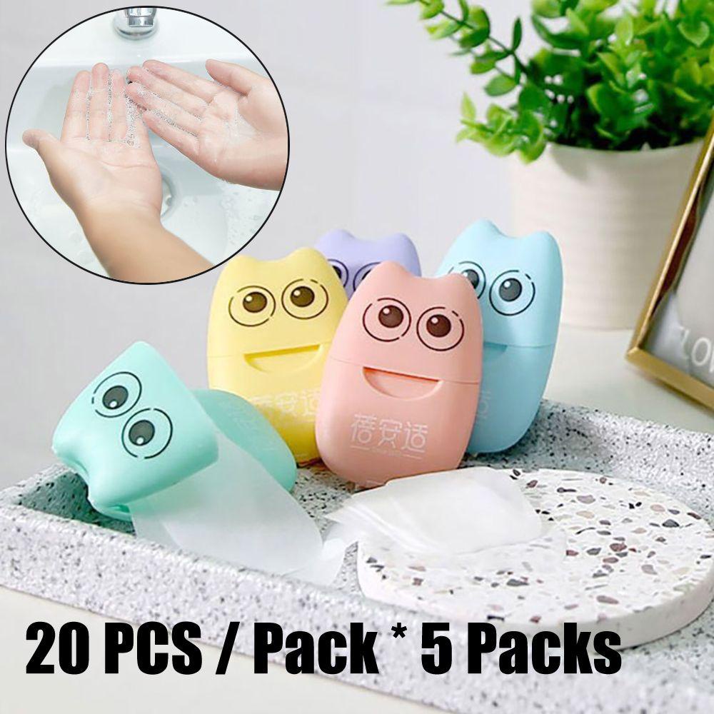 OCEANMAP Xà Phòng Giấy Khử Trùng Có Mùi Thơm Tiện Dụng