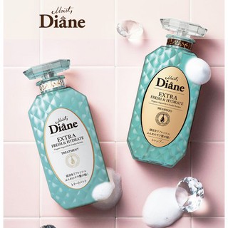 Dầu gội / xả Moist Diane Extra Fresh & Hydrate 450ml