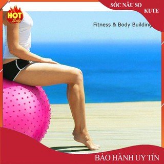 ✔️ bóng tập gym,bóng tập yoga có gai 75cm