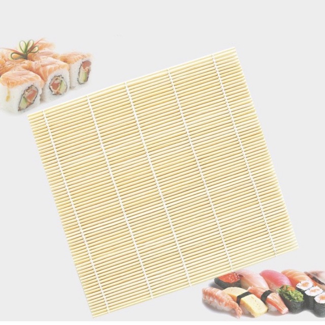 Mành cuốn sushi bằng tre, dụng cụ làm cơm cuộn
